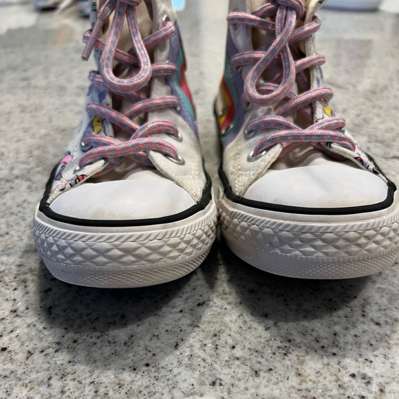 Unicorn Rainbow Converse Size 13 - Picture 12 of 16